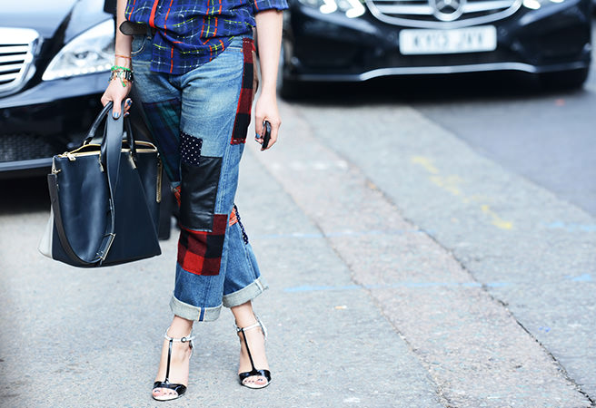 Milano sokaklarında ilginç aksesuarlar