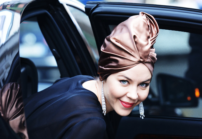 Milano sokaklarında ilginç aksesuarlar