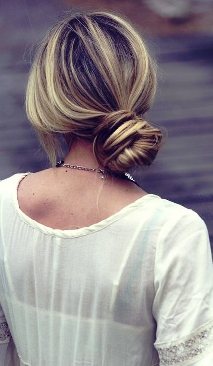 Sonbaharın saç trendi: Topuz