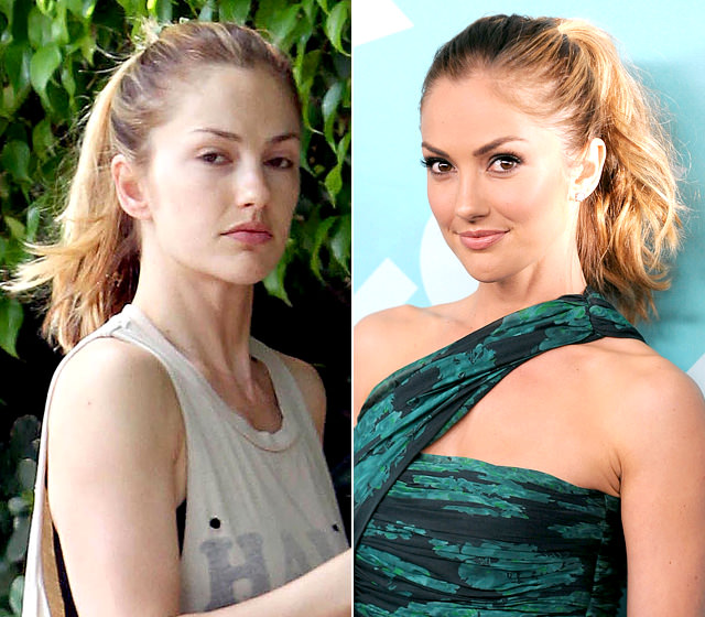 Ünlü güzellerin makyajsız halleri...