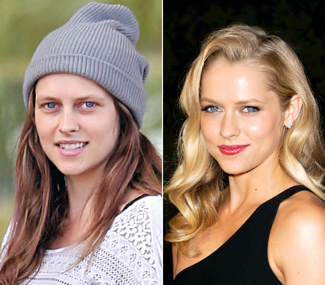 Ünlü güzellerin makyajsız halleri...