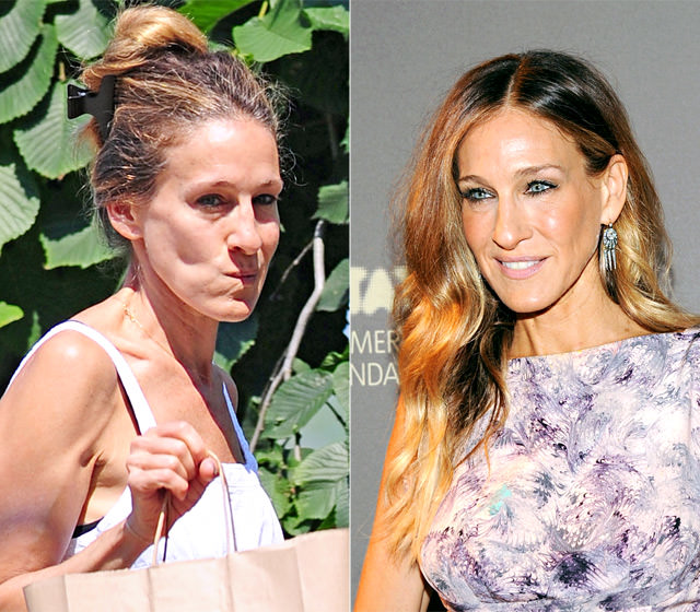 Ünlü güzellerin makyajsız halleri...