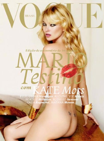 40 dergi kapağında Kate Moss