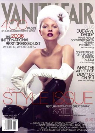 40 dergi kapağında Kate Moss