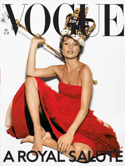 40 dergi kapağında Kate Moss