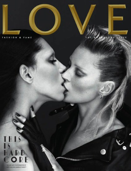 40 dergi kapağında Kate Moss