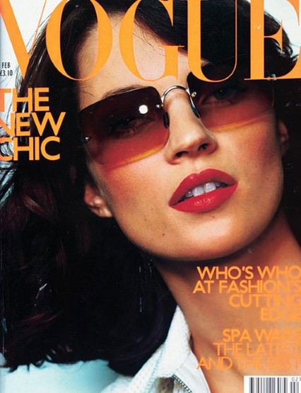 40 dergi kapağında Kate Moss