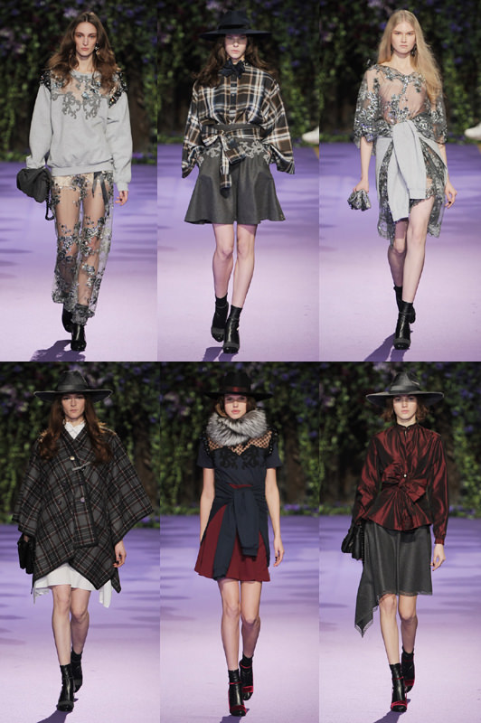 Paris Moda Haftası'nda sonbahar / kış 2014