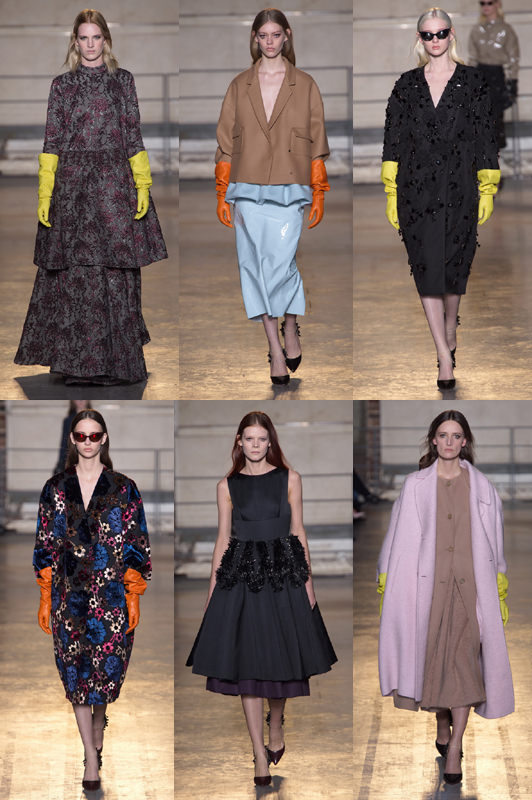 Paris Moda Haftası'nda sonbahar / kış 2014