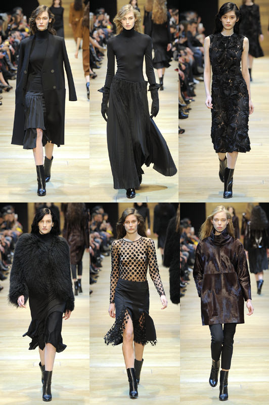 Paris Moda Haftası'nda sonbahar / kış 2014