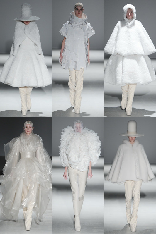 Paris Moda Haftası'nda sonbahar / kış 2014