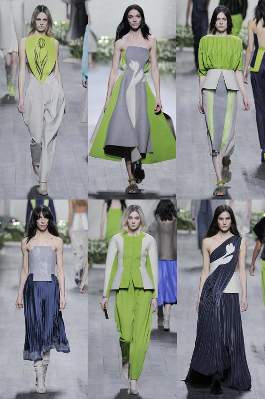 Paris Moda Haftası'nda sonbahar / kış 2014