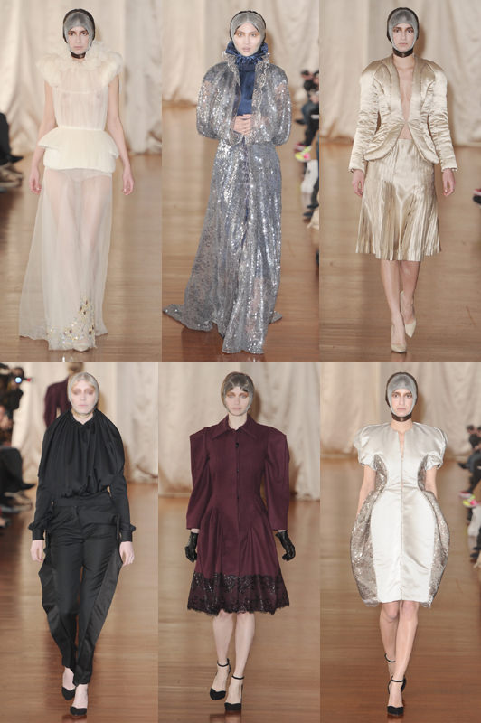 Paris Moda Haftası'nda sonbahar / kış 2014