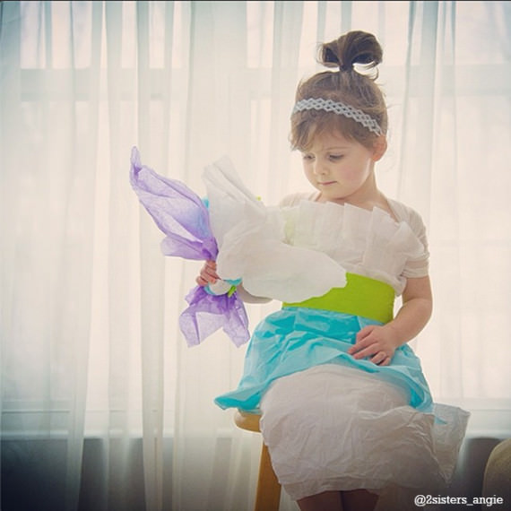 En küçük 'fashionista'