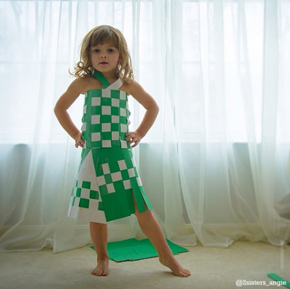 En küçük 'fashionista'