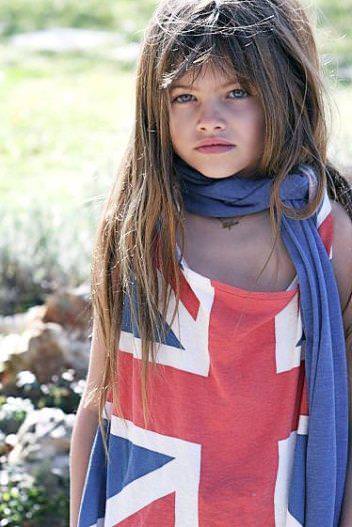 12 yaşındaki model Thylane Blondeau, yine tartışma konusu