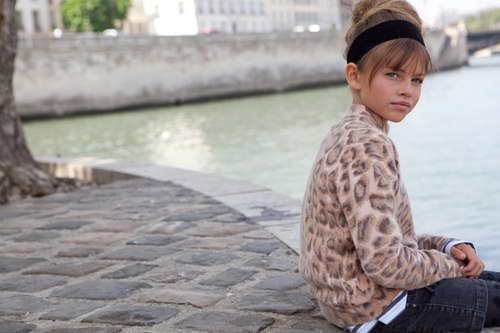 12 yaşındaki model Thylane Blondeau, yine tartışma konusu