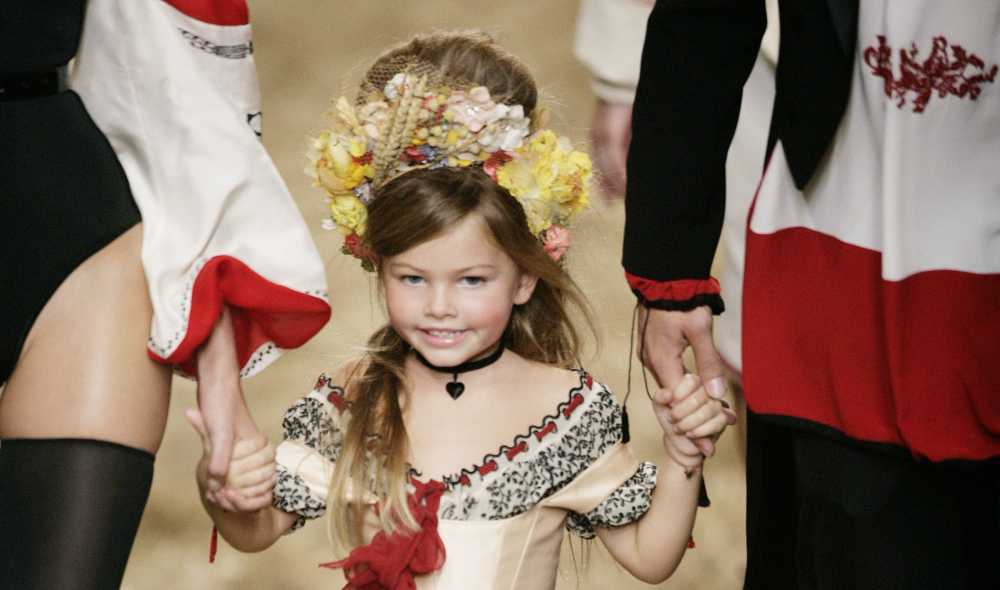 12 yaşındaki model Thylane Blondeau, yine tartışma konusu