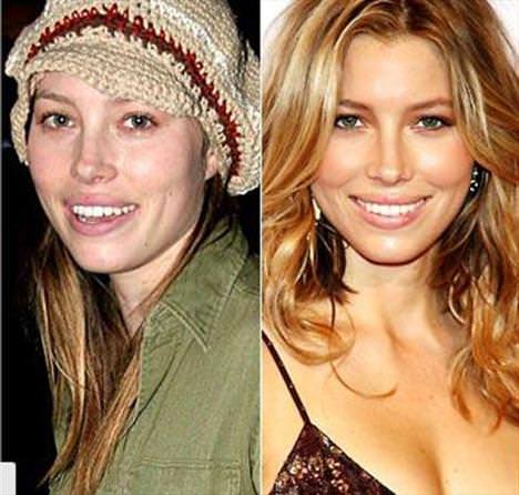 Makyajsız gezmemesi gereken 50 ünlü