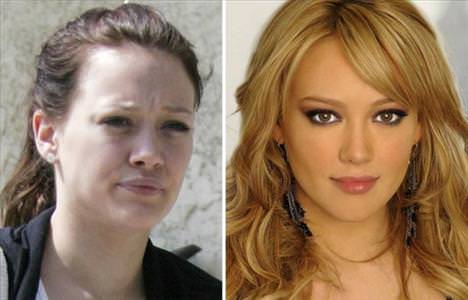 Makyajsız gezmemesi gereken 50 ünlü