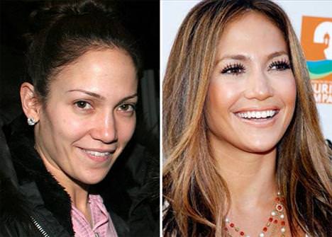 Makyajsız gezmemesi gereken 50 ünlü