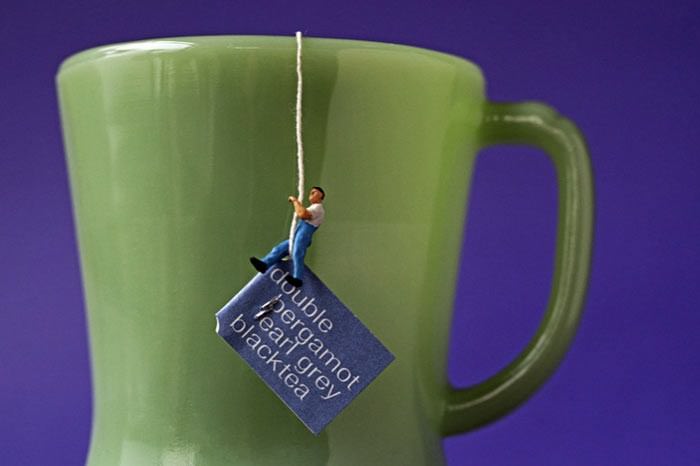 Küçük adamlar yiyecek dünyasında