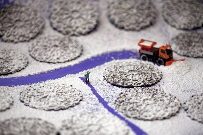 Küçük adamlar yiyecek dünyasında