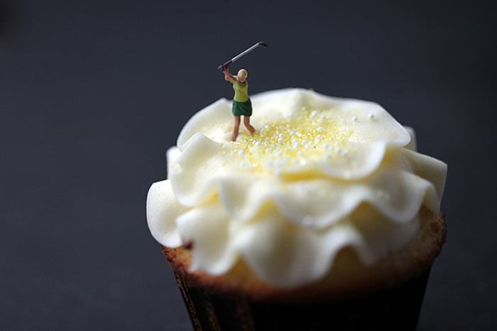 Küçük adamlar yiyecek dünyasında