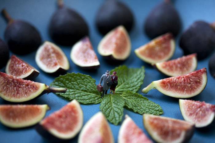 Küçük adamlar yiyecek dünyasında