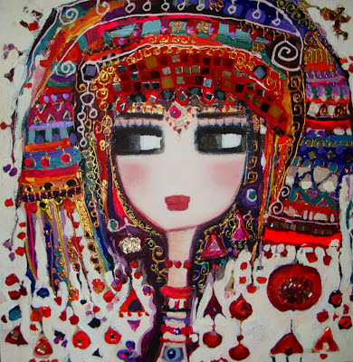 Koca gözlü, rengarenk kadınların ressamı: Canan Berber