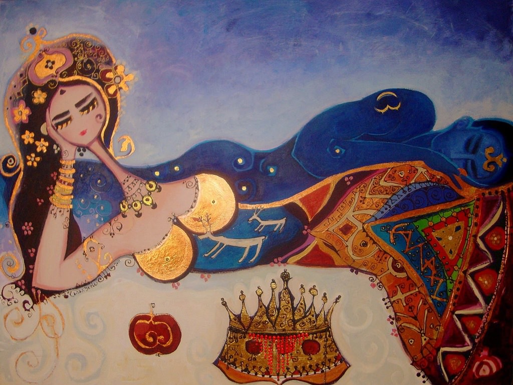 Koca gözlü, rengarenk kadınların ressamı: Canan Berber