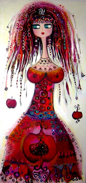 Koca gözlü, rengarenk kadınların ressamı: Canan Berber