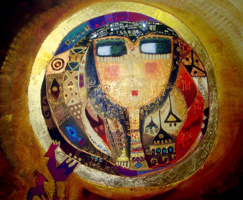 Koca gözlü, rengarenk kadınların ressamı: Canan Berber