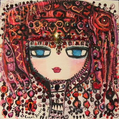 Koca gözlü, rengarenk kadınların ressamı: Canan Berber