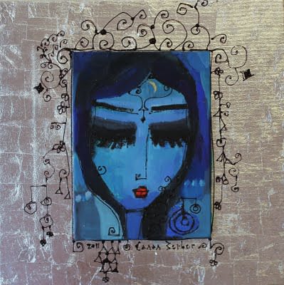 Koca gözlü, rengarenk kadınların ressamı: Canan Berber