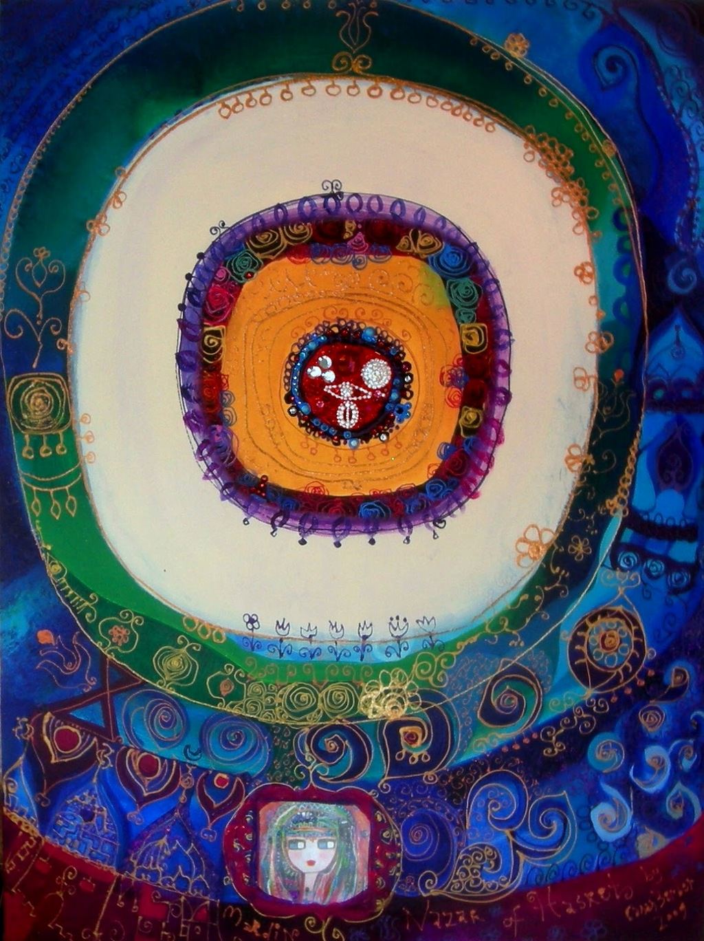 Koca gözlü, rengarenk kadınların ressamı: Canan Berber