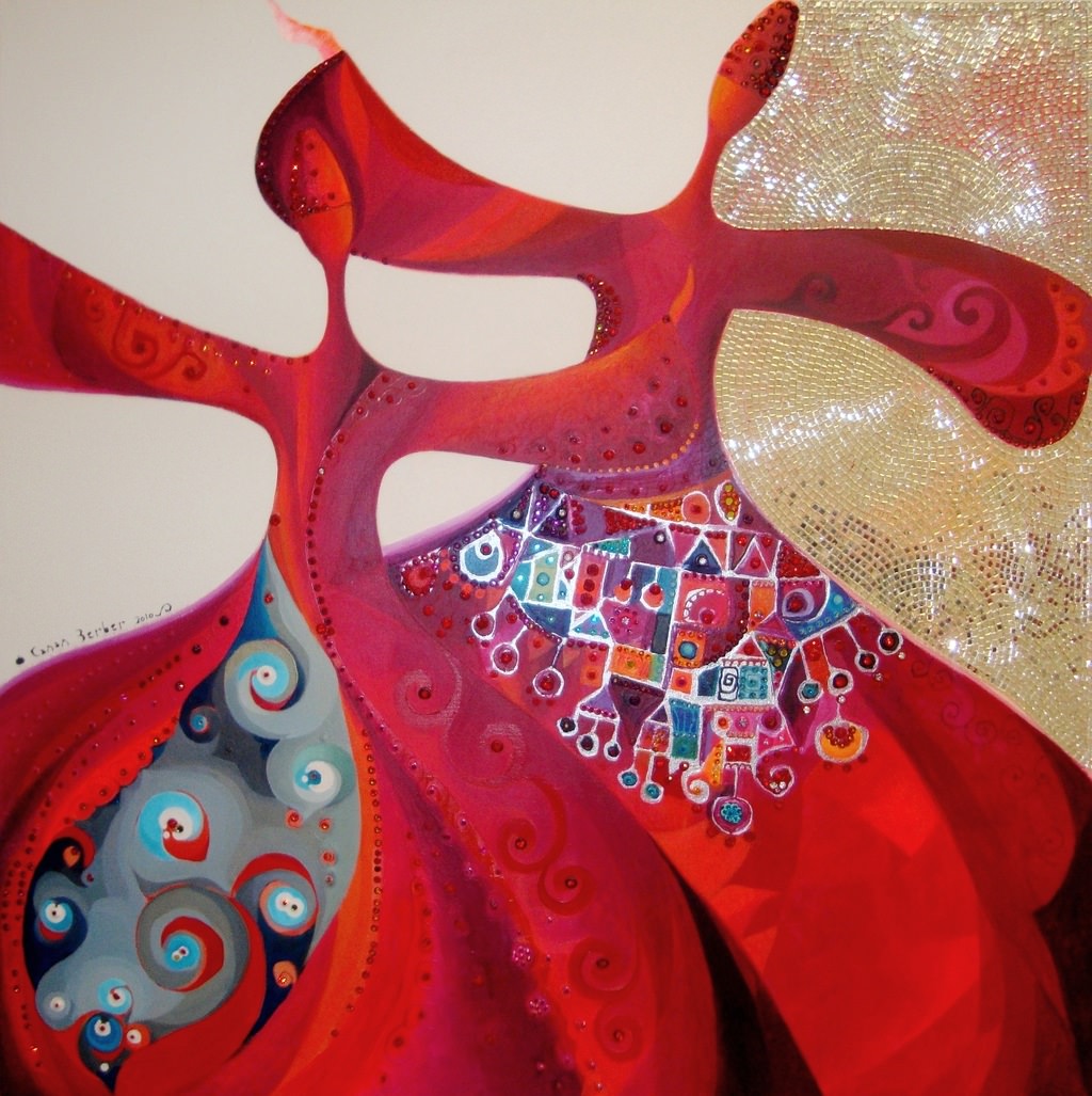 Koca gözlü, rengarenk kadınların ressamı: Canan Berber