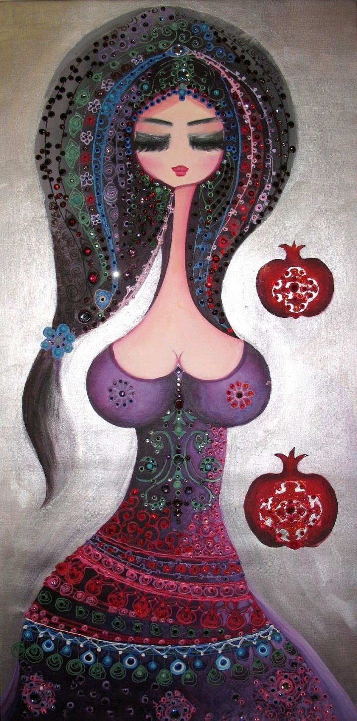 Koca gözlü, rengarenk kadınların ressamı: Canan Berber