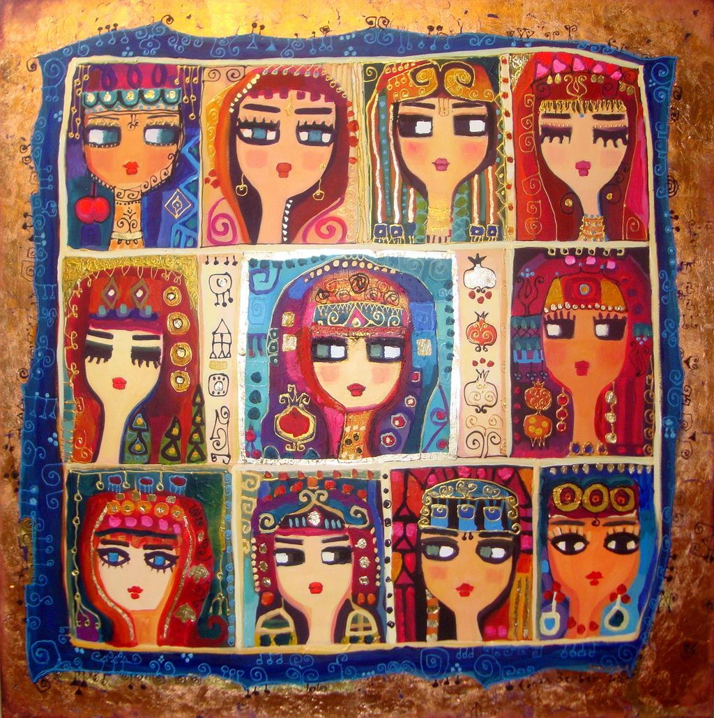 Koca gözlü, rengarenk kadınların ressamı: Canan Berber