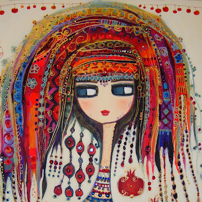 Koca gözlü, rengarenk kadınların ressamı: Canan Berber