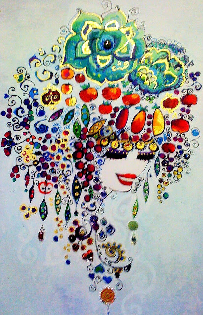 Koca gözlü, rengarenk kadınların ressamı: Canan Berber