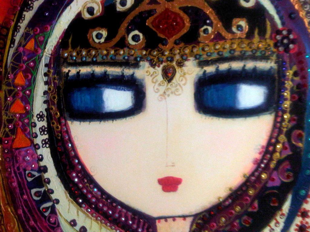 Koca gözlü, rengarenk kadınların ressamı: Canan Berber