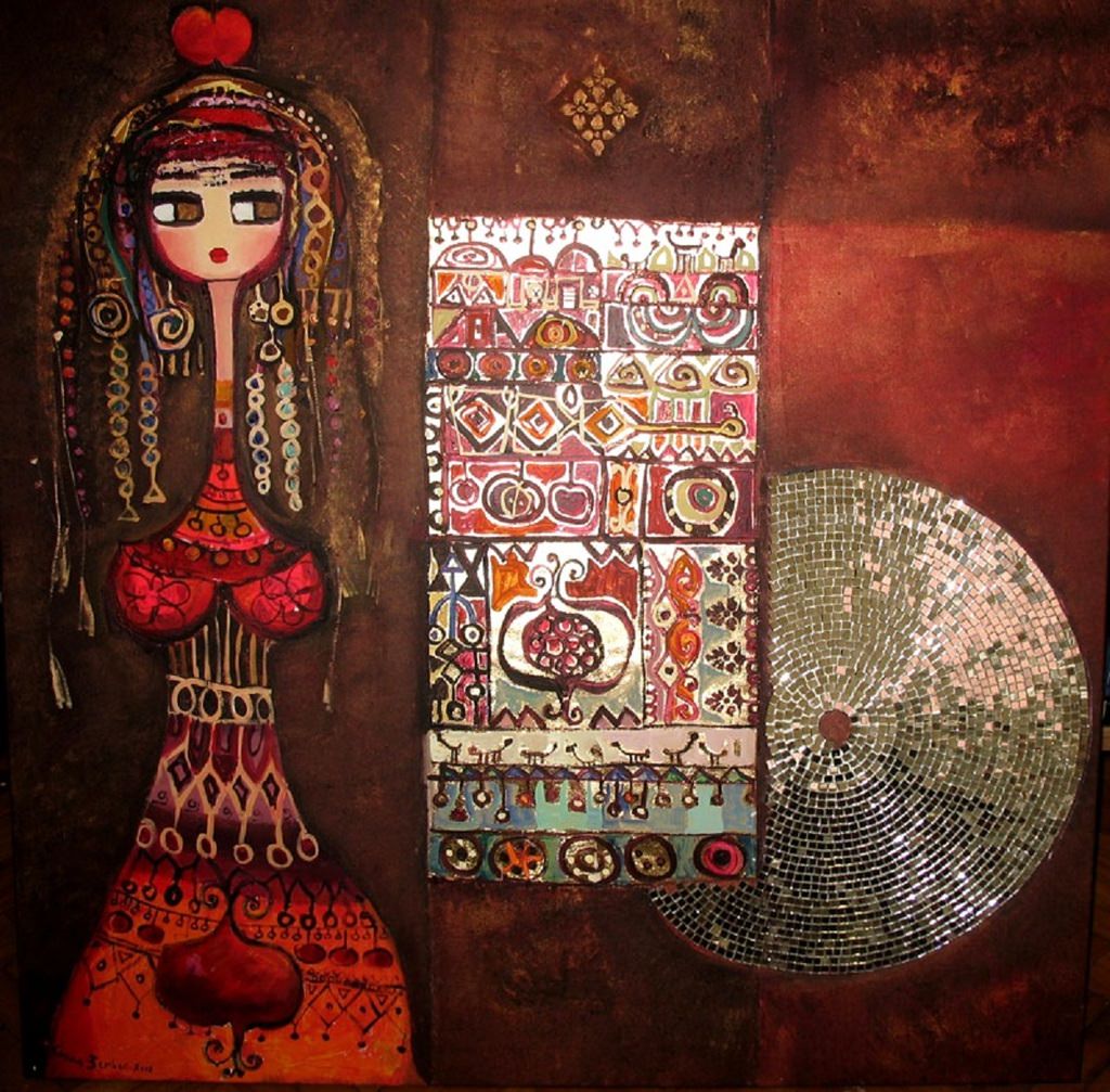 Koca gözlü, rengarenk kadınların ressamı: Canan Berber