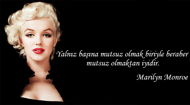 Ünlü Marilyn Monroe sözleri