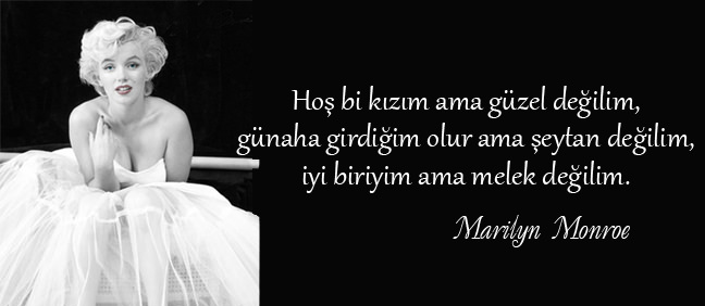Ünlü Marilyn Monroe sözleri