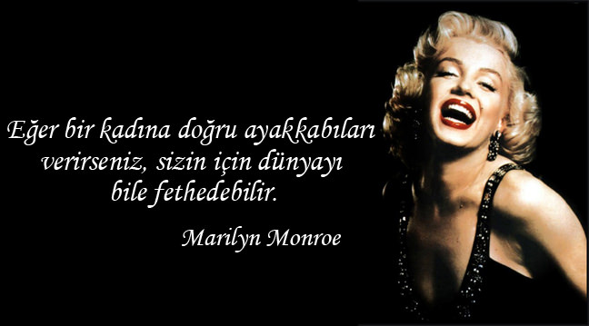 Ünlü Marilyn Monroe sözleri