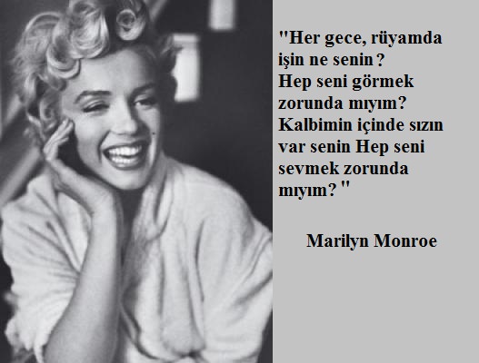 Ünlü Marilyn Monroe sözleri