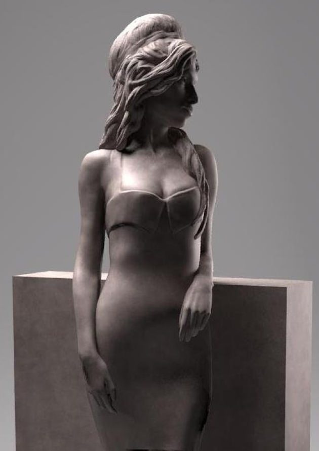 Amy Winehouse'un heykeli dikiliyor
