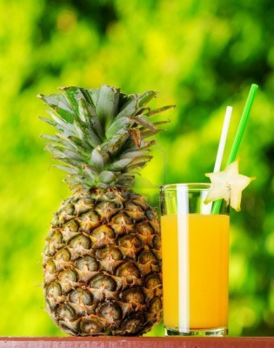 Ananas suyu ile güzelleşin