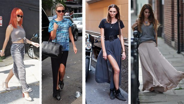 Sezonun modası uzun etekler